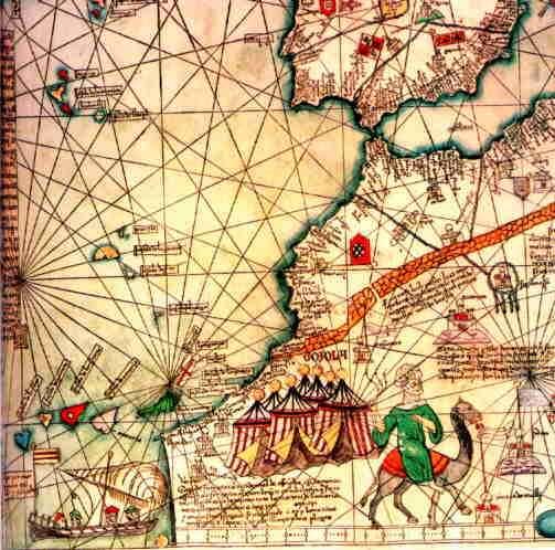 This map was created in 1375.