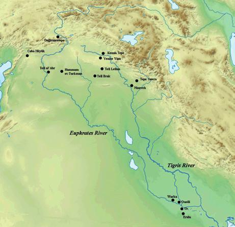 commensality and labor in terminal ubaid northern mesopotamia Fig. 2 Selected Terminal Ubaid Sites in greater Mesopotamia.