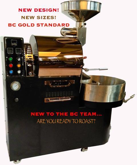 The BC-24MD Ready to Roast The Biggest Micro BC Roaster we make Heavy duty stainless steel with all the features of the BC line at no extra cost.