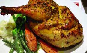 99 Stuffed with Spinach & Feta Cheese, served with Soup or Salad, Potato & Vegetable New STUFFED CHICKEN BREAST 14.