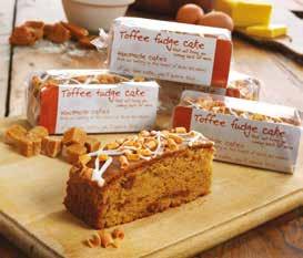 INDIVIDUAL WRAPPED CAKES Desserts 080478 Toffee Fudge Cake Slice Sidoli 16 x 1 1.25 19.