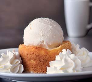 50 The classic you crave, frosted with hand-whipped vanilla bean