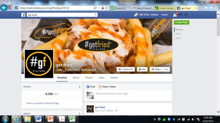 #getfried Marketing The company utilizes an international social media office to drive