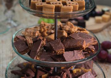 Sweet Table Brittles & RRP inc vat 11.00 Available as bulk purchase for sweet 250g - 450g e tables. Mix and match to offer a variety of delectable delights for your guests.