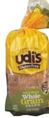 4.5 oz. bags. 4 49 Udi s Bread 12 14.2 oz. bags. EAT WELL. BE WELL. FOR YOUR WHOLE LIFE. GLUTEN FREE.