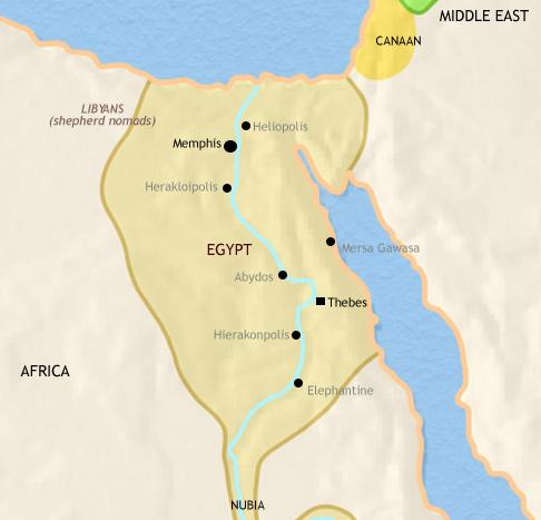 While the Egyptian empire did not begin until around 3200-3000 BCE, people began to settle in the region much earlier.