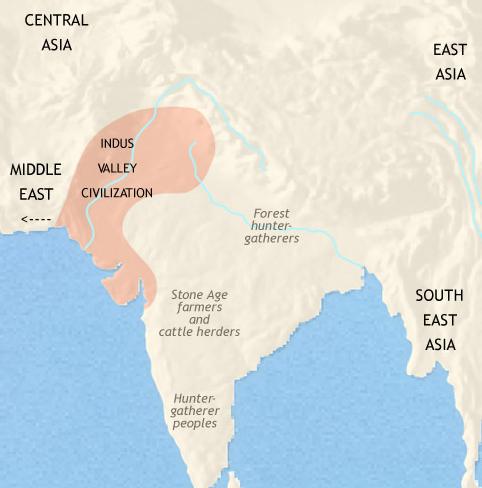 INDIA Like Mesopotamia, Egypt, and China, another of the earliest civilizations can be found on the Indian subcontinent.