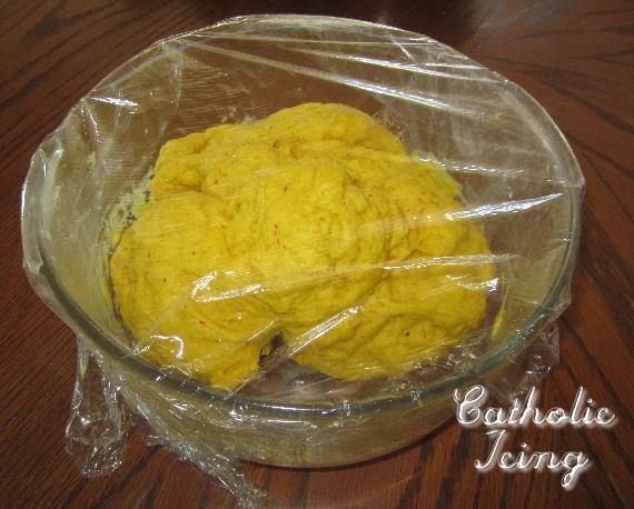 Recipe for Saffron Buns (6) Mine didn t quite double in bulk.