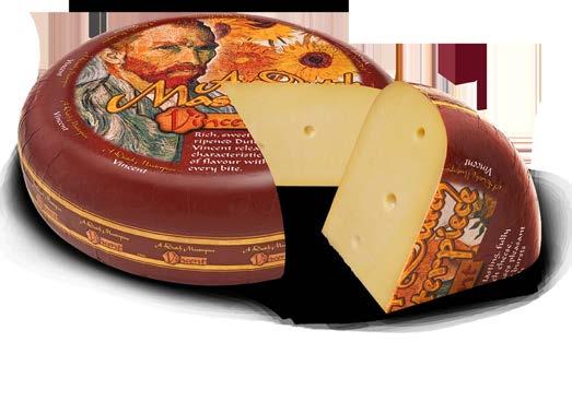 Vermeer cheese is aged naturally for 22 weeks to achieve the best possible