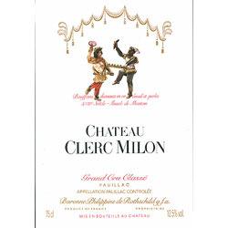 Château Clerc Milon - $104.26 plus tax ($119.90) The Château Clerc-Milon 2014 contains less Merlot than usual as the old vines produced just 15 hectoliters per hectare.