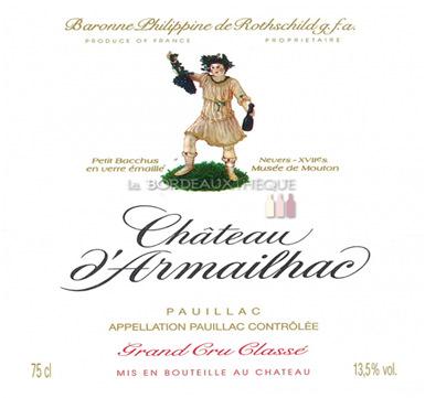 Like the d Armailhac '14, there is a sense of opulence on the nose, ripe blackberry intermingling with black olives. The palate is rich and quite tangy on the entry.