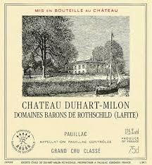 Château Duhart-Milon - $126.00 plus tax ($144.