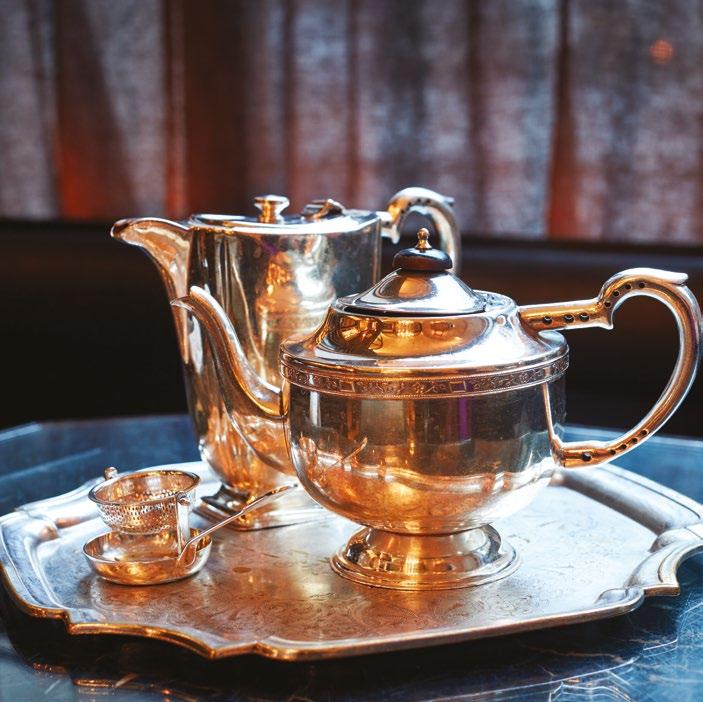 Our iconic silver-plated tea and coffee pots, as used in The Wolseley itself, are sourced and specially selected from the leading purveyors