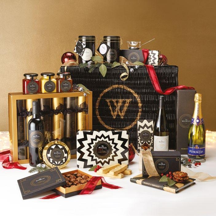 The Wolseley Christmas Hamper A remarkable hamper laden with indulgent treats, for a truly memorable and festive gift.