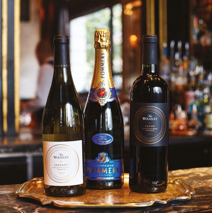 The Wolseley Wine, Pommery Champagne & Crystal Glassware Gift Sets For a celebratory occasion,