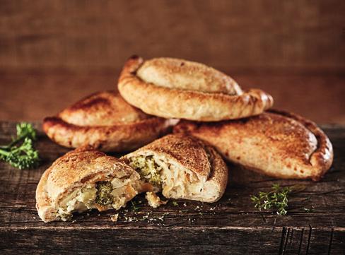 Ticking two boxes for your menus the new pasty is a delicious hot vegetarian option for your menus whether served with chips and salad or they are the perfect handheld snack for food-on-the go!