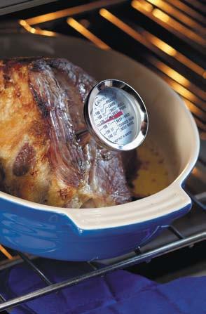 Cook it right One of the most important things you can do to stop high-risk food turning nasty is to cook it thoroughly. Use a meat thermometer to help you get the temperature right.