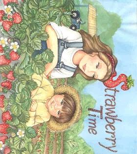 The following pages are reproduced from Strawberry Time, a coloring and activity booklet published by the North Carolina Strawberry Association.