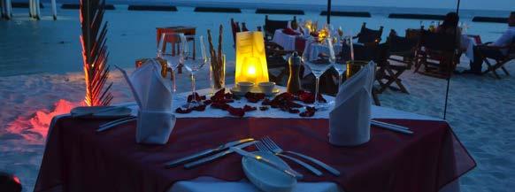 THE UNIQUE THEME EVENING TASTERS MALDIVIAN BEACH BARBEQUE Theme: Maldivian Beach Barbeque with Seafood,