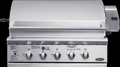 18 36 Professional Grill BGB36-BQAR 36 Grill with Rotisserie DCS allows you to control the power of your grill as precisely as you ve always dreamed.