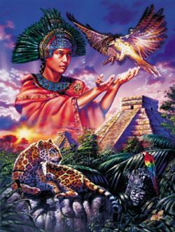 The Incas South to the Aztecs was the Incas. The Incas united the largest empire in the Americas. The Inca s capital was located in the Andes Mountains.
