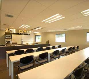6 Pax (Boardroom style) $150 SEMINAR ROOM This hospitality demonstration suite is ideal for those who require a room for cooking