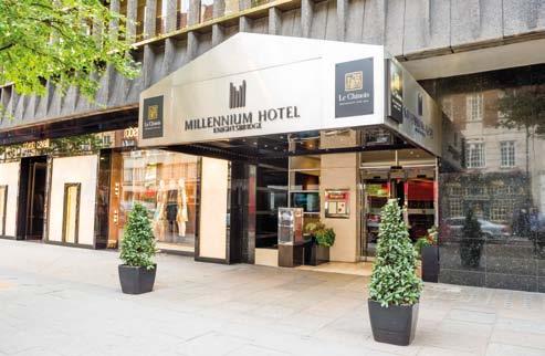 Perfectly positioned in the heart of one of London s most hip and happening districts, the 4-star deluxe Millennium Hotel London Knightsbridge is as convenient as they come.