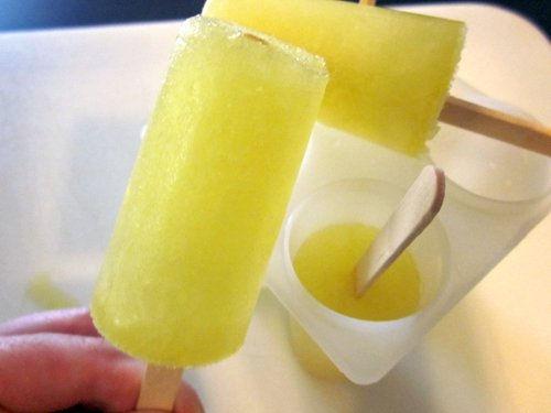 Photo from Amy Bayliss Pickle Popsicles Pour some of the salty brine