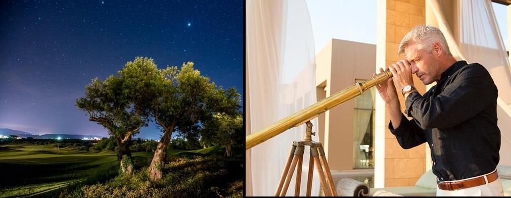ASTRONOMY NIGHTS Astronomy Nights is an interactive experience at Costa Navarino organized by the Navarino Environmental Observatory and