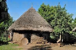 The citizens traded their surplus crops for iron & copper, many miles away. The people lived in circular houses made of bent poles.