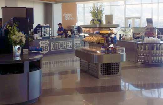 Figure A Shaw s 88 Kitchen, is an on-campus café that features a deluxe salad bar, sandwiches, heat-and-eat meals and grab-and-go snacks and beverages.