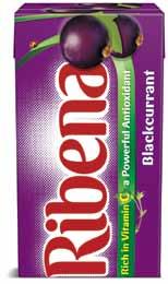 TAKE AWAY PRODUCTS 65225 *Ribena 12 x 500ml 7 Blackcurrant fruit juice drink, rich in Vitamin C and containing no artificial sweetners or colour and no added preservatives in a resealable bottle