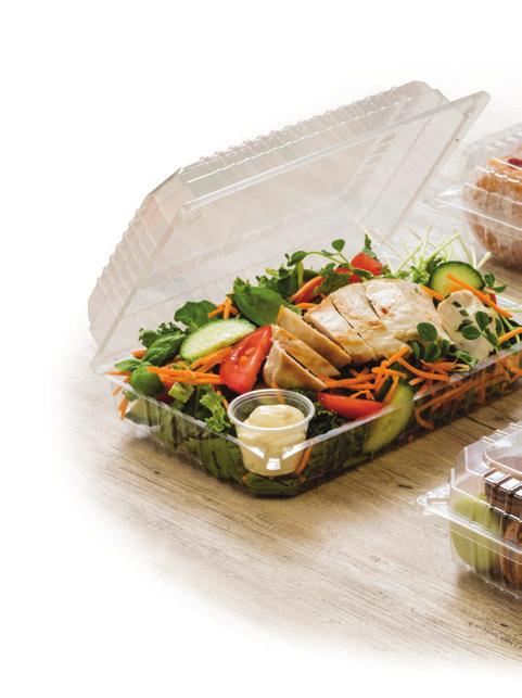 Clearview Food Packs Castaway Clearview packs feature hinged lids and are