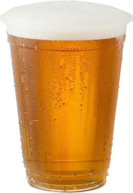 Eco-Smart beer cups are weights and measures approved.