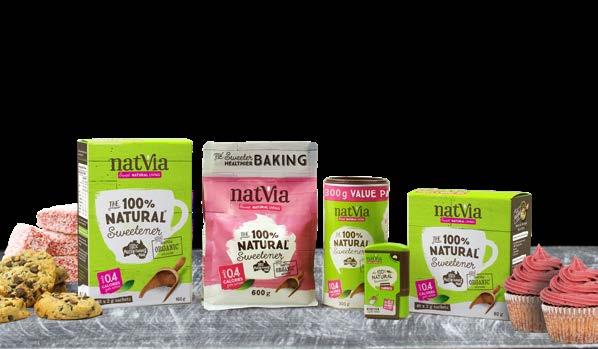 Established in 2008, Natvia is the go to product for replacing sugar the healthy way and helping the world quit sugar.