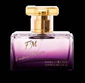 Heart notes: freesia, rose Base notes: patchouli, vanilla FM