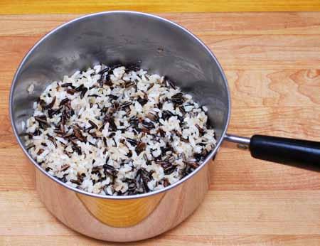 white rice. Cover and cook an additional 12 minutes.