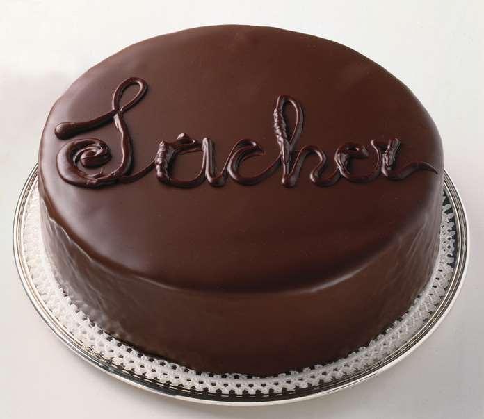 32. SACHER TORTE Small amount of vegetable shortening and flour for preparing pan Chocolate Genoise Batter: ½ cup (1 stick) unsalted butter ¾