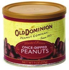 Once Dipped Peanut tin CS 6 9 oz 076138019115