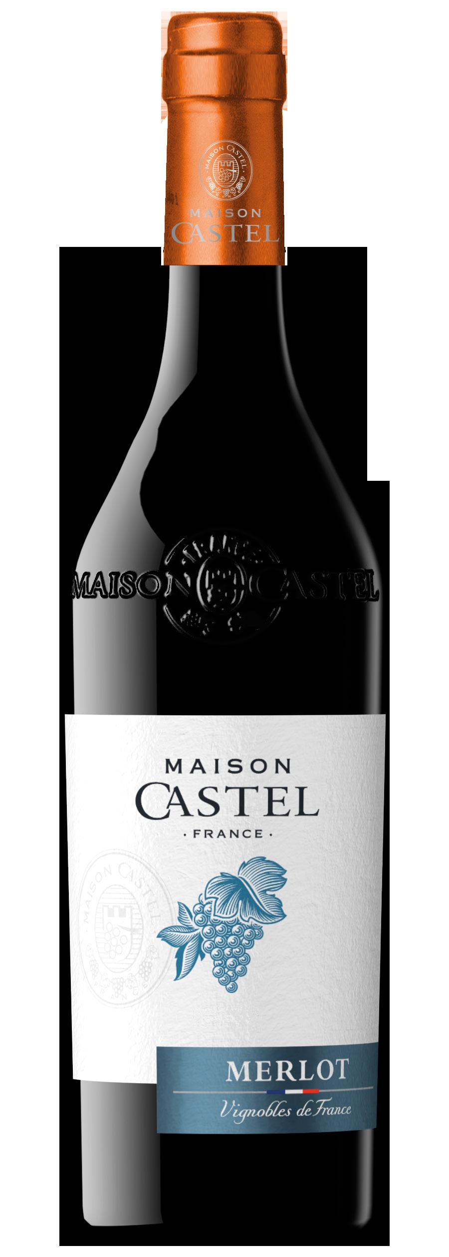 Maison Castel Merlot This Merlot is designated a Pays d Oc Protected Geographical Indication wine.