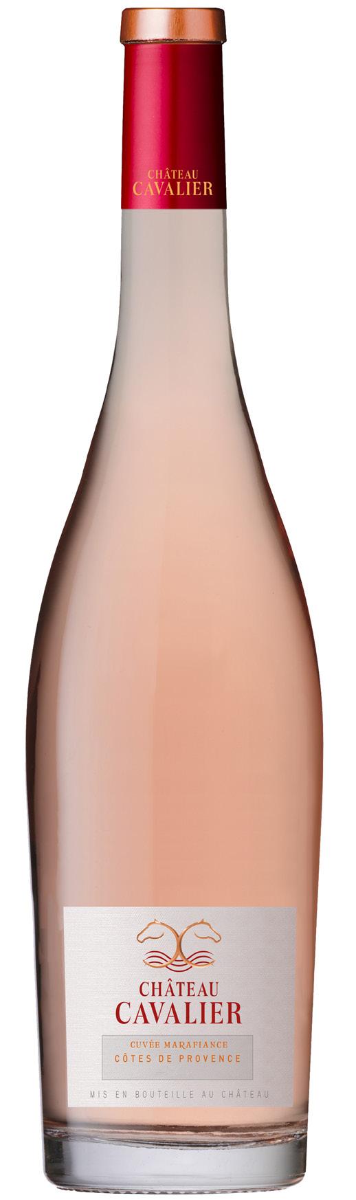 Château Cavalier Côtes de Provence Cuvée Marafiance This rose wine originates from france. High quality mechanical harvests, carried out overnight to avoid risk of oxidation.
