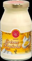 Also available: #204597 24/1 oz and #203095 6/1 lb jar Crème Fraîche #204615 12/6 oz Devon Cream Company Creamy, fresh and tangy, Crème Fraîche is the answer to cravings for a little bit of luxury.