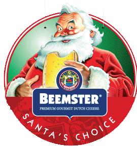 Santa s Choice is the original high quality Beemster Classic with a label featuring Santa eating a Beemster cheese sandwich! Just as Beemster Classic, this cheese is aged for 18 months.