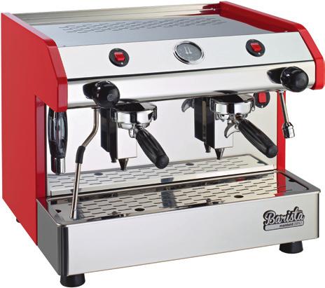 66 coffee machines Maidaid Barista espresso coffee machines 12 months warranty User friendly All working surfaces stainless steel Compact width Semi or fully-automatic versions Hot water font and