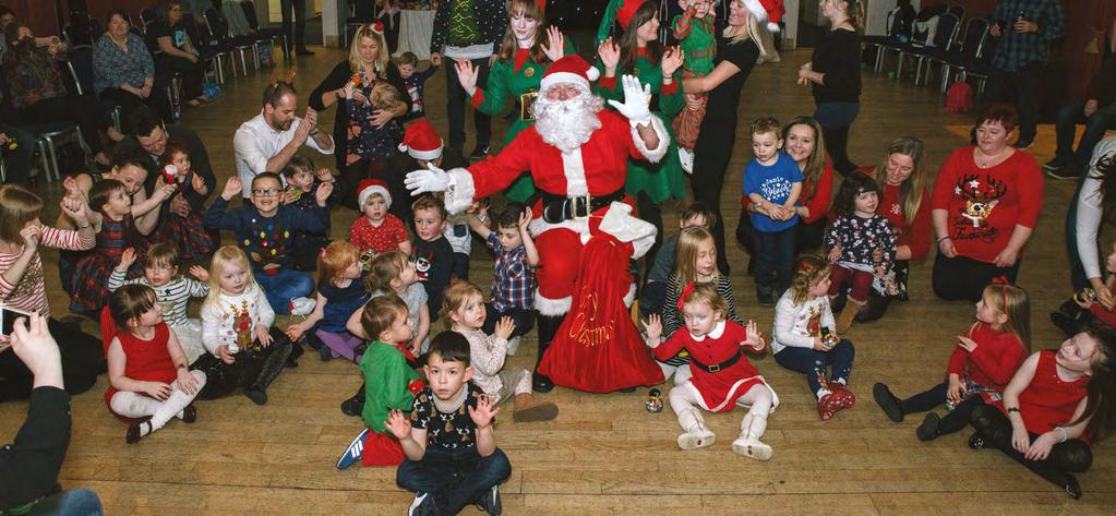 FESTIVE FAMILY EVENTS SING ALONG WITH SANTA Sun 2nd December & Sun 16th December 10am 11.15am Bring along the wee ones to enjoy a Christmas sing along with Santa and his elves.