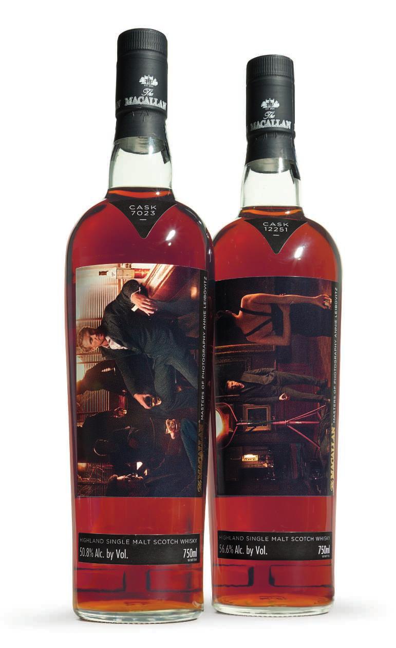 THE MASTERS OF PHOTOGRAPHY 57 The Macallan, The Masters of Photography Annie Leibovitz Edition The Bar & The Gallery