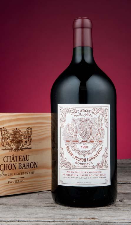 WINES OFFERED BY CHATEAU PICHON-LONGUEVILLE, BARON A phoenix rising from the ashes: Rebirth, rejuvenation, and reinvigoration.