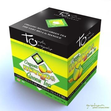 Bulk Size Tea Products: TOUCH ORGANIC TEAS 100 TEA BAGS No.