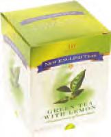 Infusions Three naturally caffeine free infusions including Camomile, Peppermint