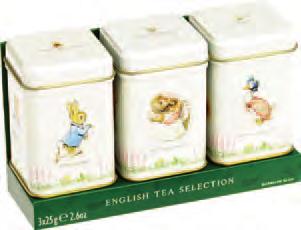 tins of 20 teabags.